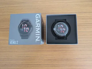 Smartwatch Garmin Venu 2 Negro, Nuevo, a estrenar.