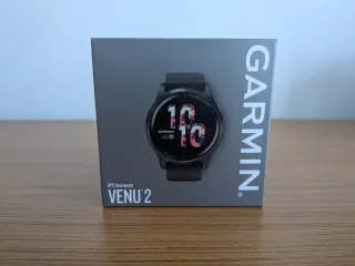 Smartwatch Garmin Venu 2 Negro, Nuevo, a estrenar.