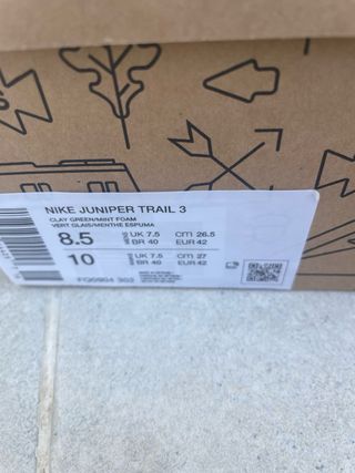 Zapatillas Nike Trail Juniper Talla 41