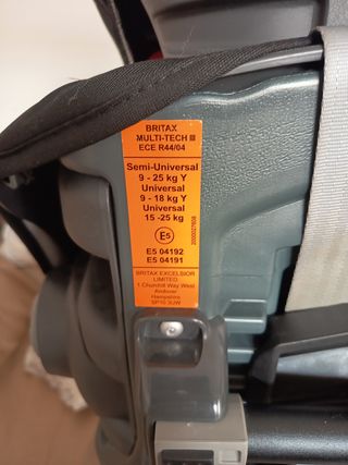 Britax Römer Silla Coche MULTI-TECH III