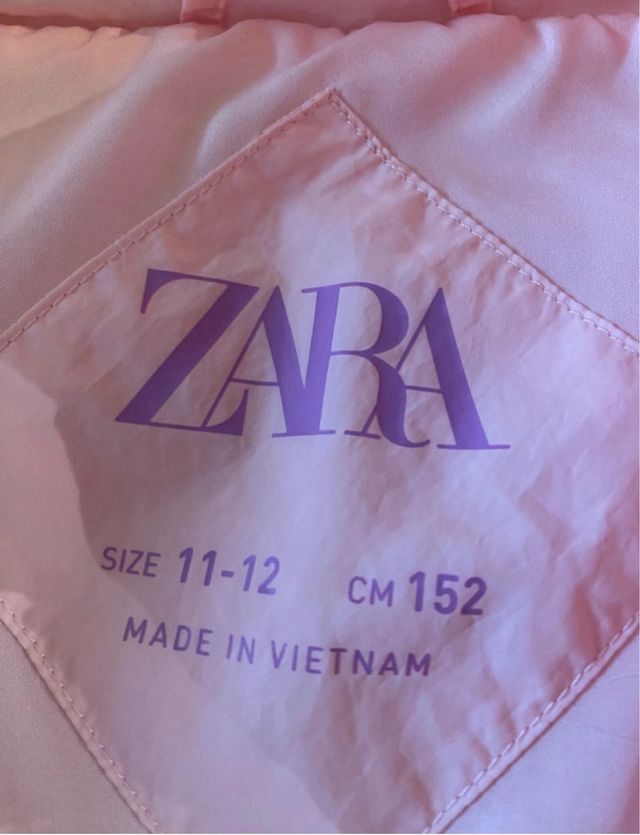 Chaleco plumífero niña Zara