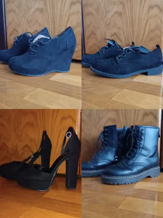 Zapatos negros Talla 36-37
