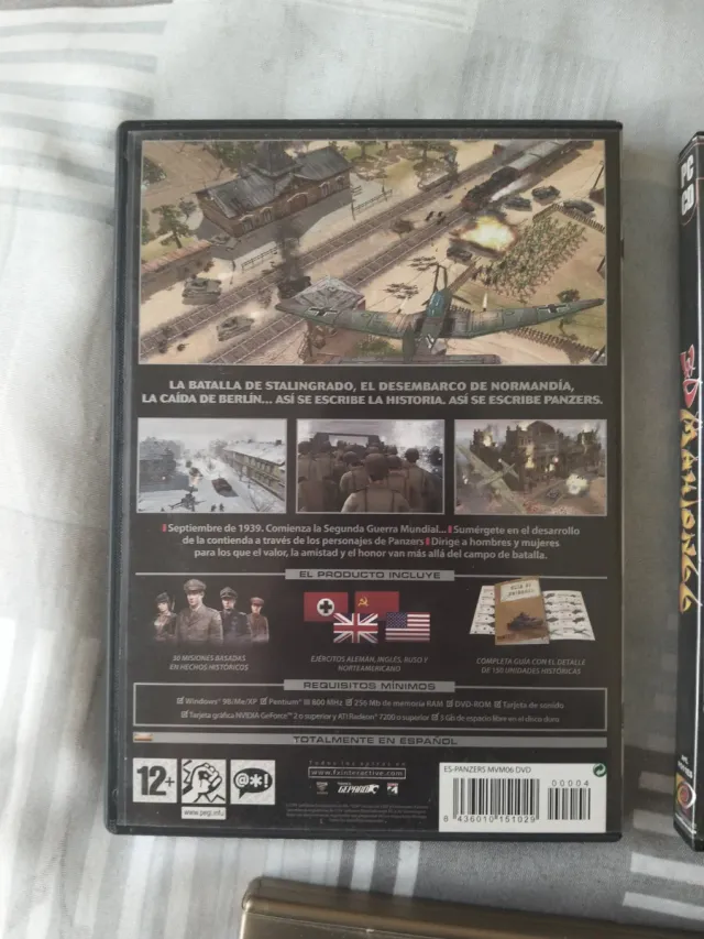 6 Juegos PC: Panzers, Sparta, SimCity 3000