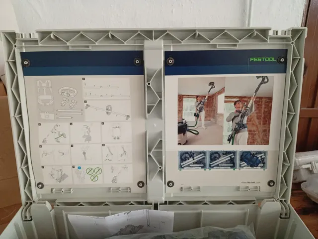 Arnés soporte lijadora techo Festool