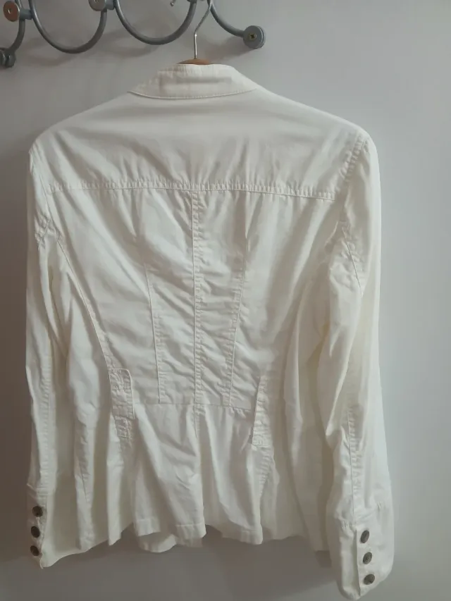 Chaqueta Zara Blanca Talla S