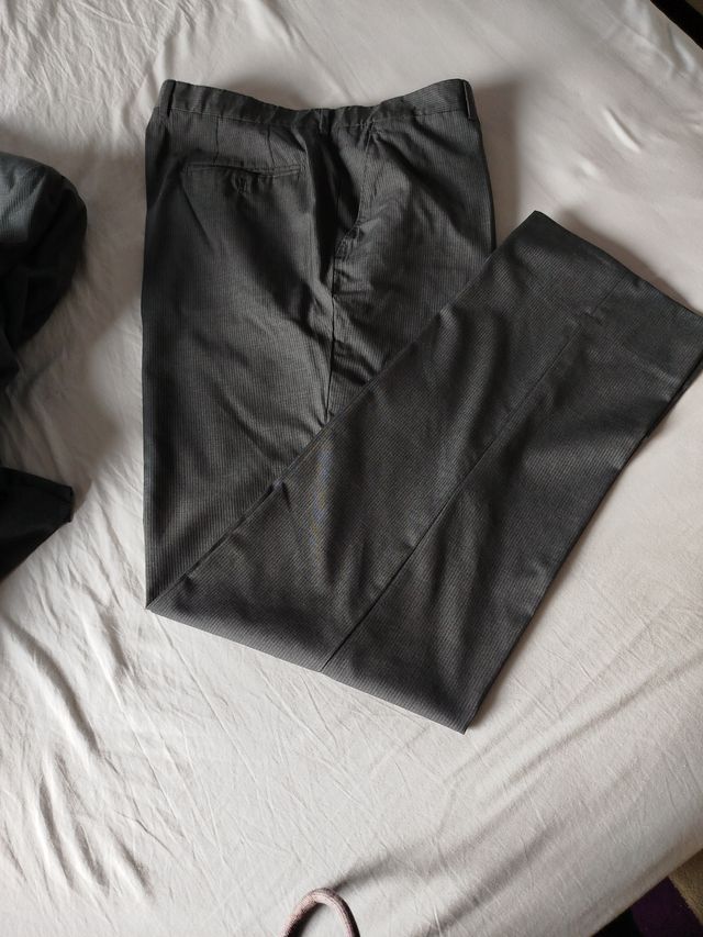 Traje Massimo Dutti Gris Talla XL/46/56