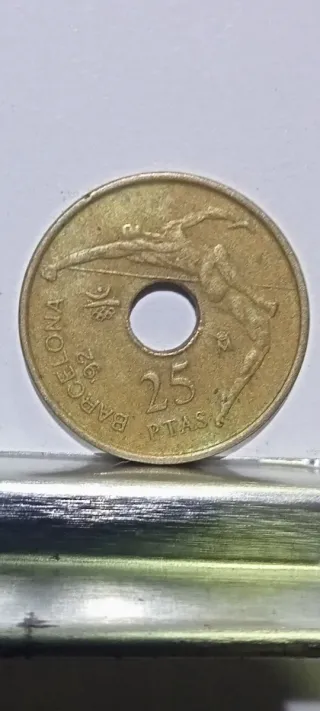 Moneda 25 Pesetas Barcelona 92