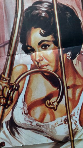 Cartel Original La Gata Sobre El Tejado De Zinc