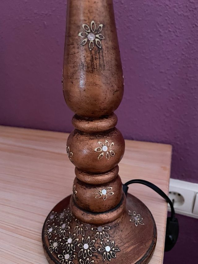 2 Lámparas de Mesa Vintage