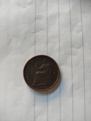 Réplica moneda antigua,más en perfil envío común