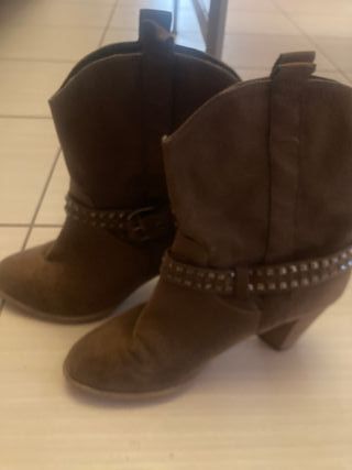 Stivaletti texani marroni