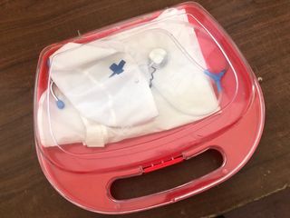 Valigetta Dottore Rossa e Bianca