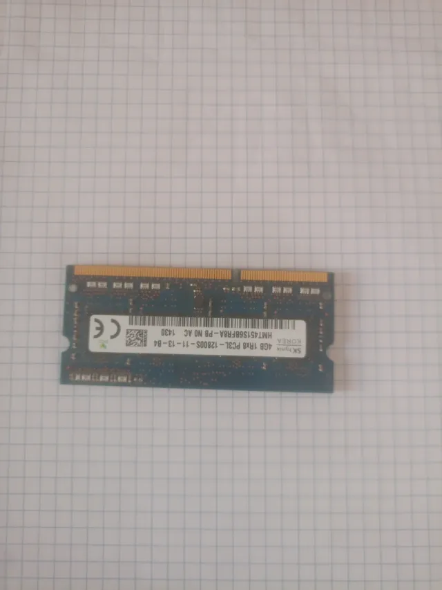 Memoria RAM SK Hynix 4GB DDR3L Laptop