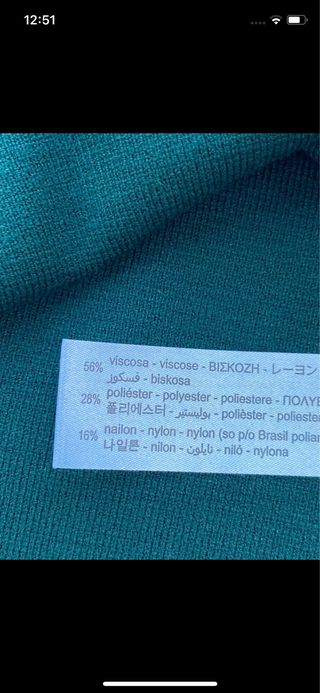 Chaleco Zara verde cuello alto sin mangas