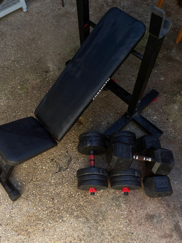 Pack gimnasio completo + envío Castellón