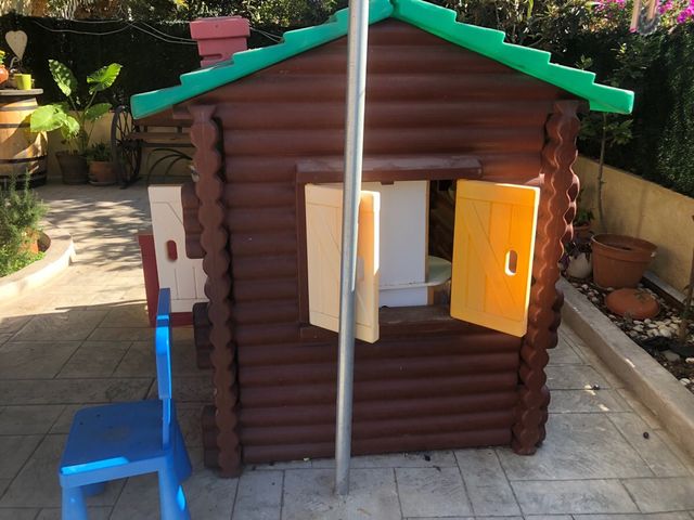 Caseta Cabaña Infantil Jardín