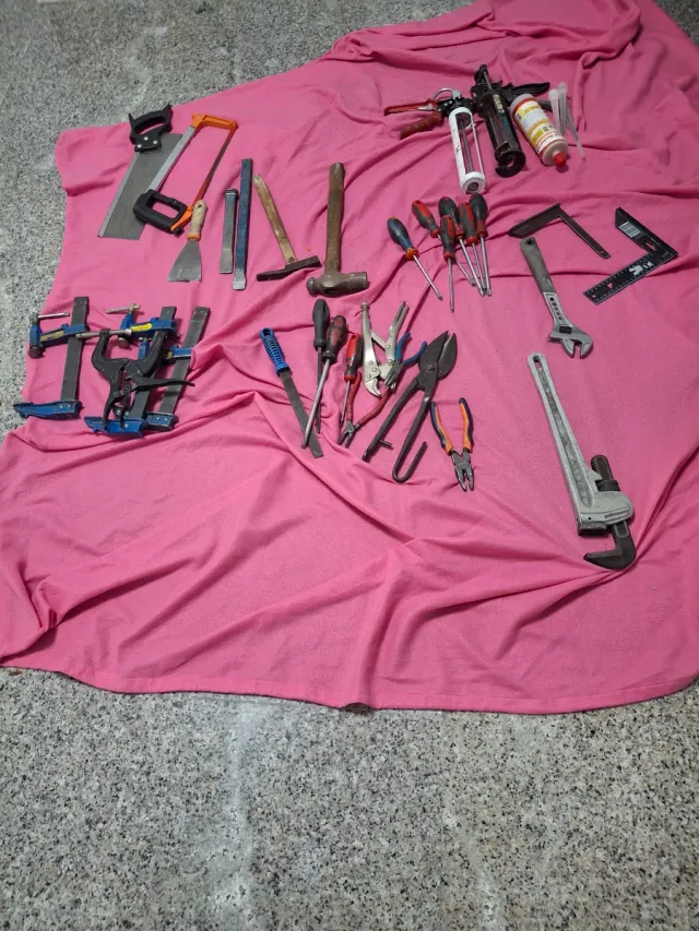 Caja de herramientas azul