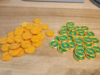 Monedas y brújulas Arnak