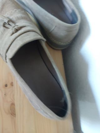 Mocasines de ante con flecos