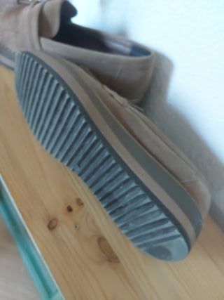 Mocasines de ante con flecos