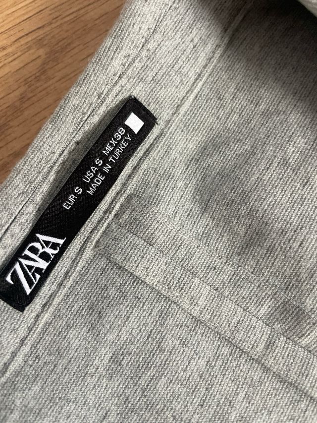 Americana Zara Gris Talla S