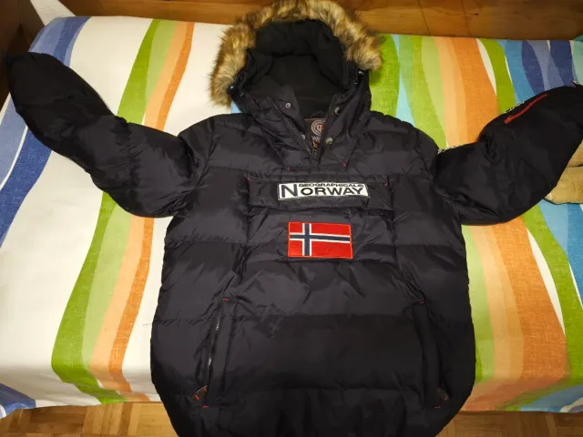 Abrigo Norway Negro Talla L
