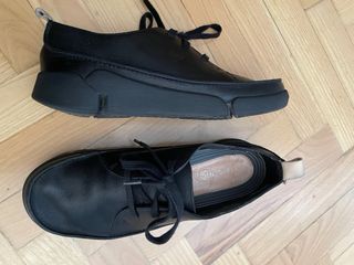 Zapatos Clarks Trigenic Negros
