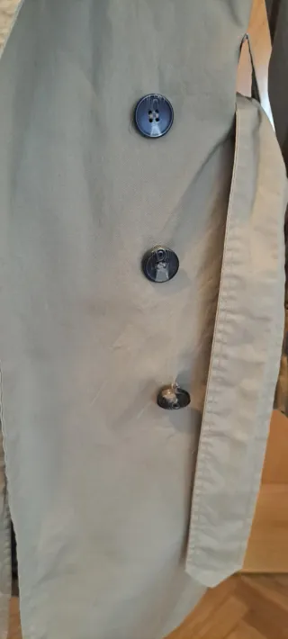 Gabardina Pull&Bear Beige