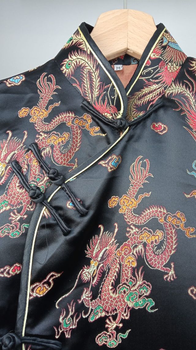 Vestido japonés estilo cheongsam / qipao M