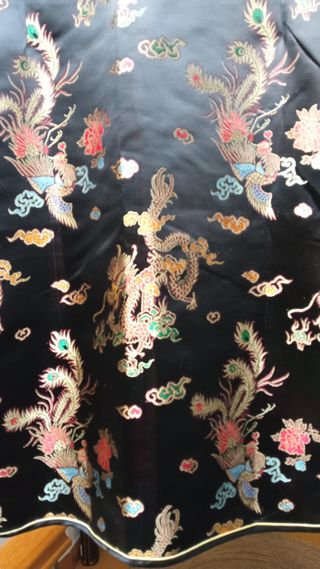 Vestido japonés estilo cheongsam / qipao M