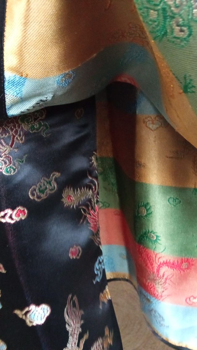 Vestido japonés estilo cheongsam / qipao M