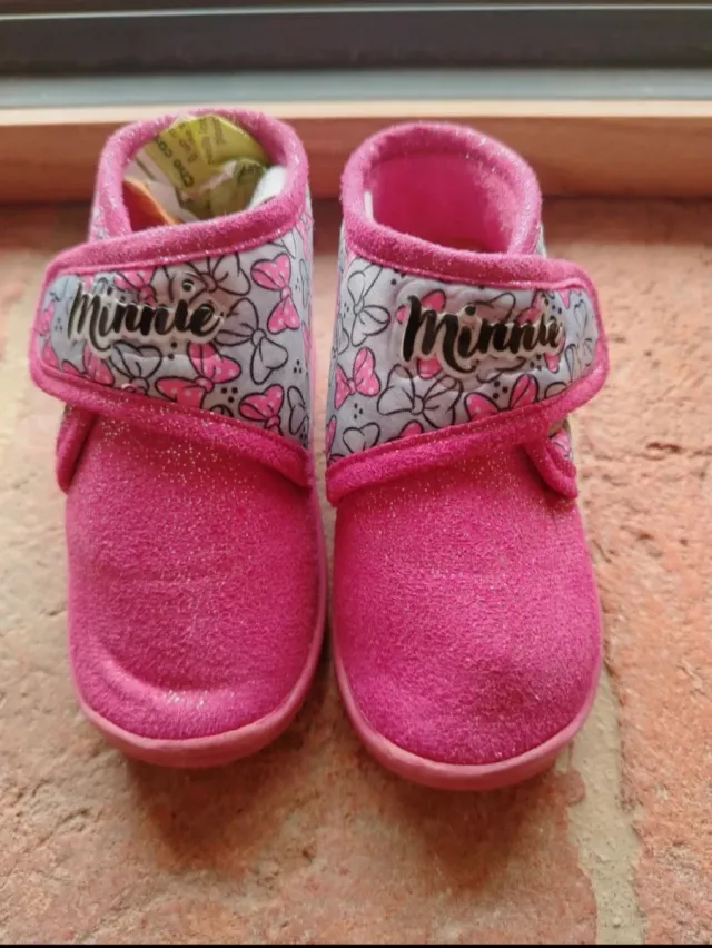 Pantofole Minnie bambina con strappo