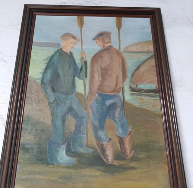 Lienzo de Pintura antiguo
