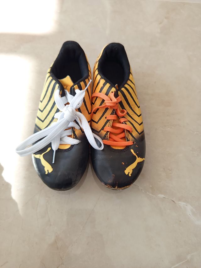 Botas de fútbol Puma niño T33