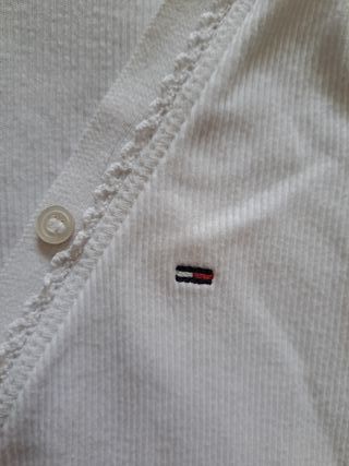 Camiseta Tommy Hilfiger Mujer Blanca