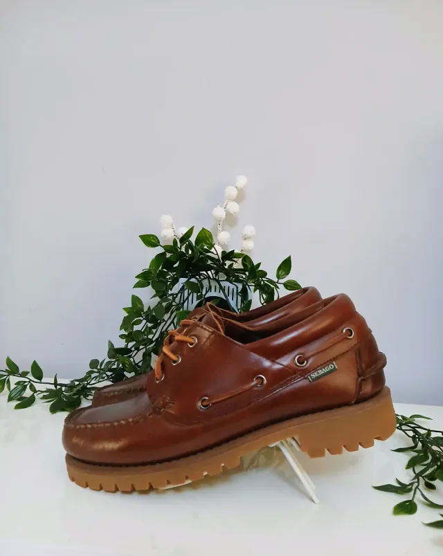 Mocassini Sebago Acadia marroni