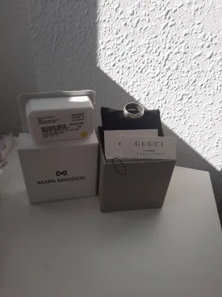 Anillo Gucci Hombre Blind for Love Plata