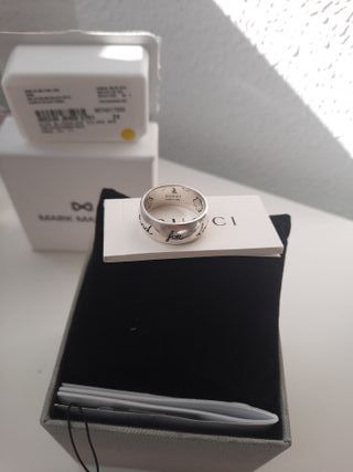 Anillo Gucci Hombre Blind for Love Plata