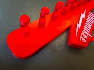 Portachiavi Milwaukee Rosso