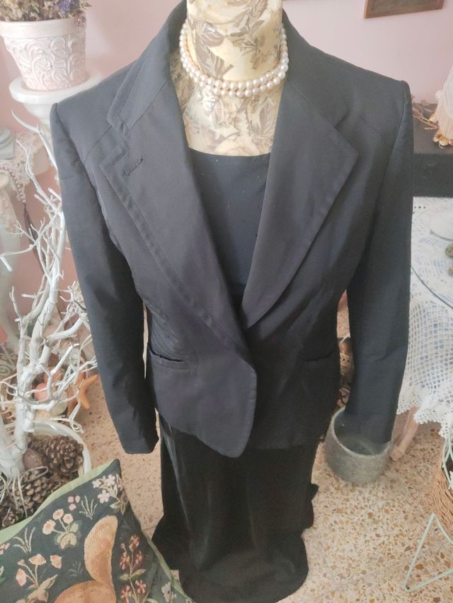 Chaqueta negra elegante