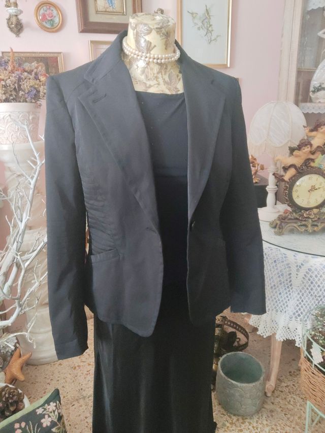 Chaqueta negra elegante