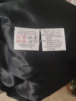 Chaqueta negra elegante