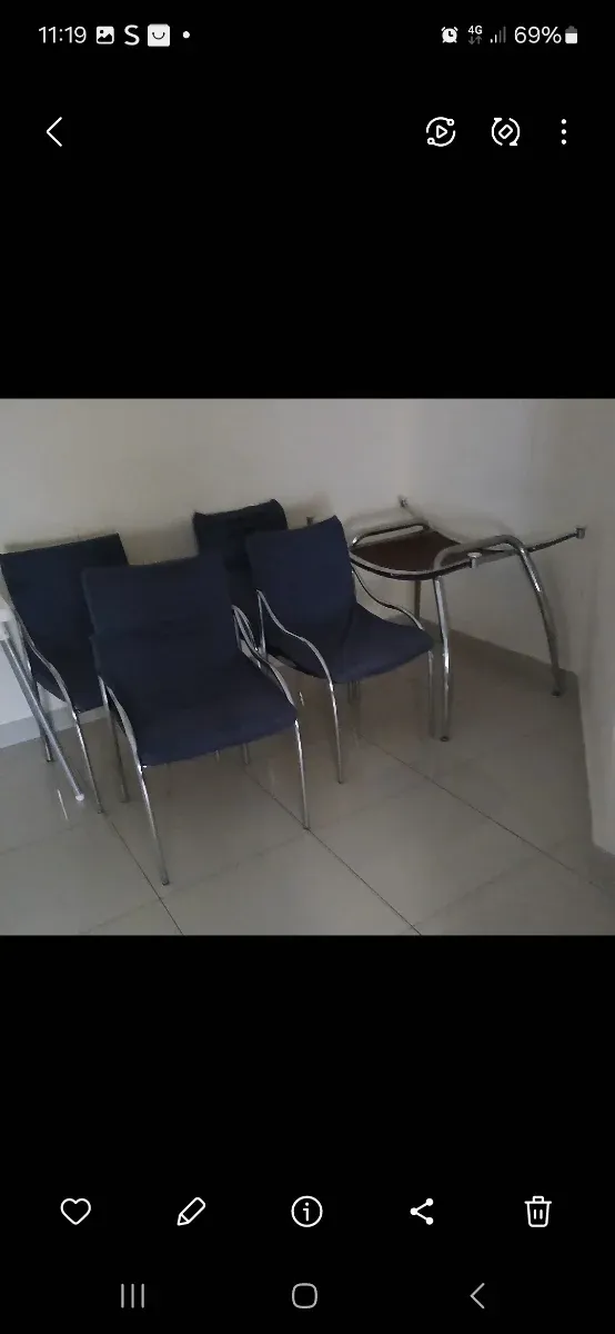 Juego de 4 sillas de comedor