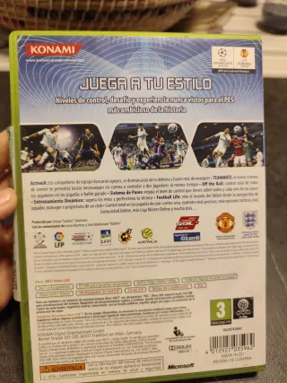 Xbox 360 Pro Evolution Soccer 2012