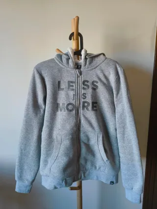 Sudadera Sprinter Forro Polar Mujer Gris