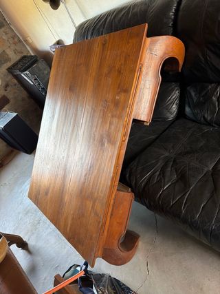 Mesa de madera maciza 110x80