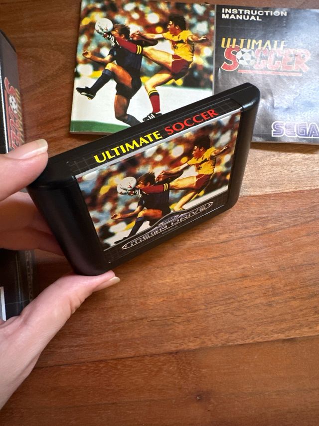 Videojuego Ultimate Soccer Sega Mega Drive 1