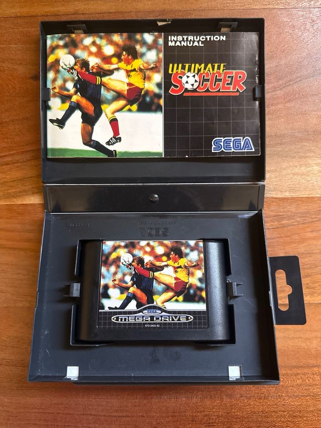 Videojuego Ultimate Soccer Sega Mega Drive 1