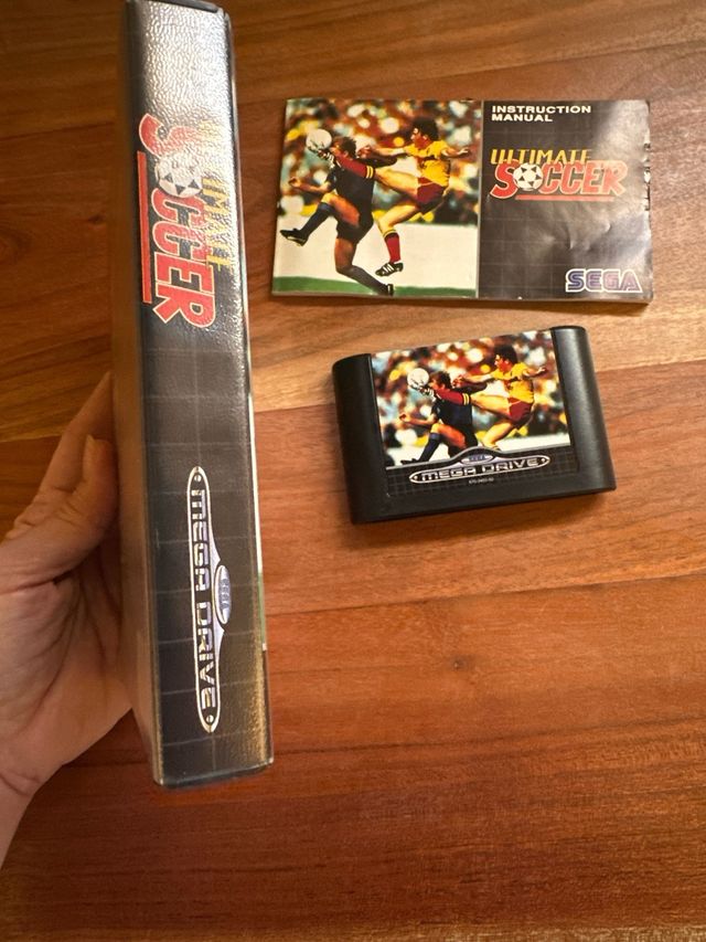 Videojuego Ultimate Soccer Sega Mega Drive 1