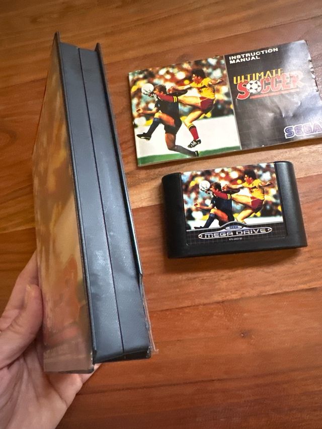 Videojuego Ultimate Soccer Sega Mega Drive 1